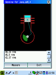 Xengine for zaurus$B$N<B9T2hLL(J